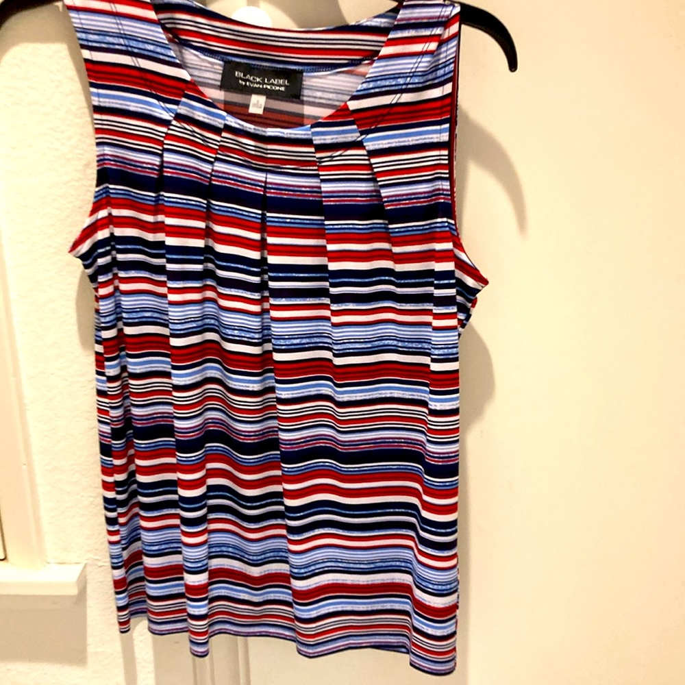 NWOT- black label sleeveless top